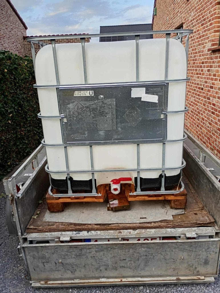 Waterton / Regenton IBC 1000 liter met pallet, Tuin en Terras, Regentonnen, Kunststof, Met kraantje, 150 liter of meer, Ophalen of Verzenden