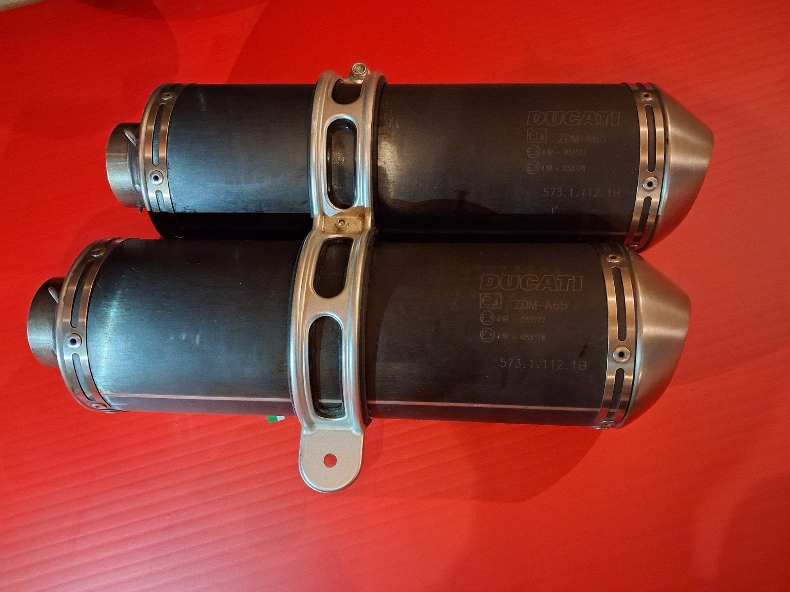 Ducati Streetfighter échappement, Enlèvement ou Envoi, Utilisé