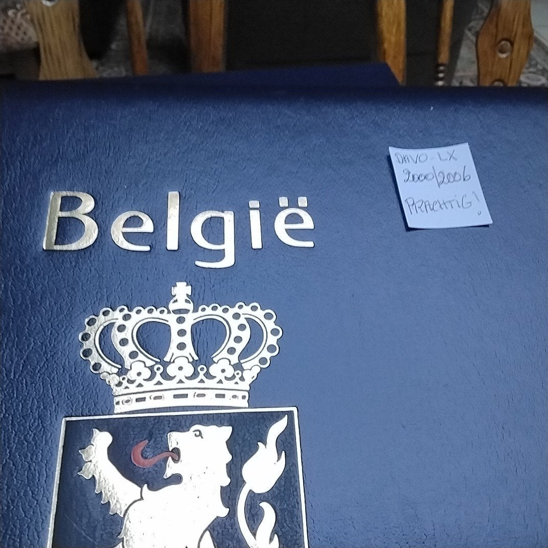 BELGIQUE Ledig DAVO LUXE ALBUM 2000/2006 comme neuf, Enlèvement ou Envoi