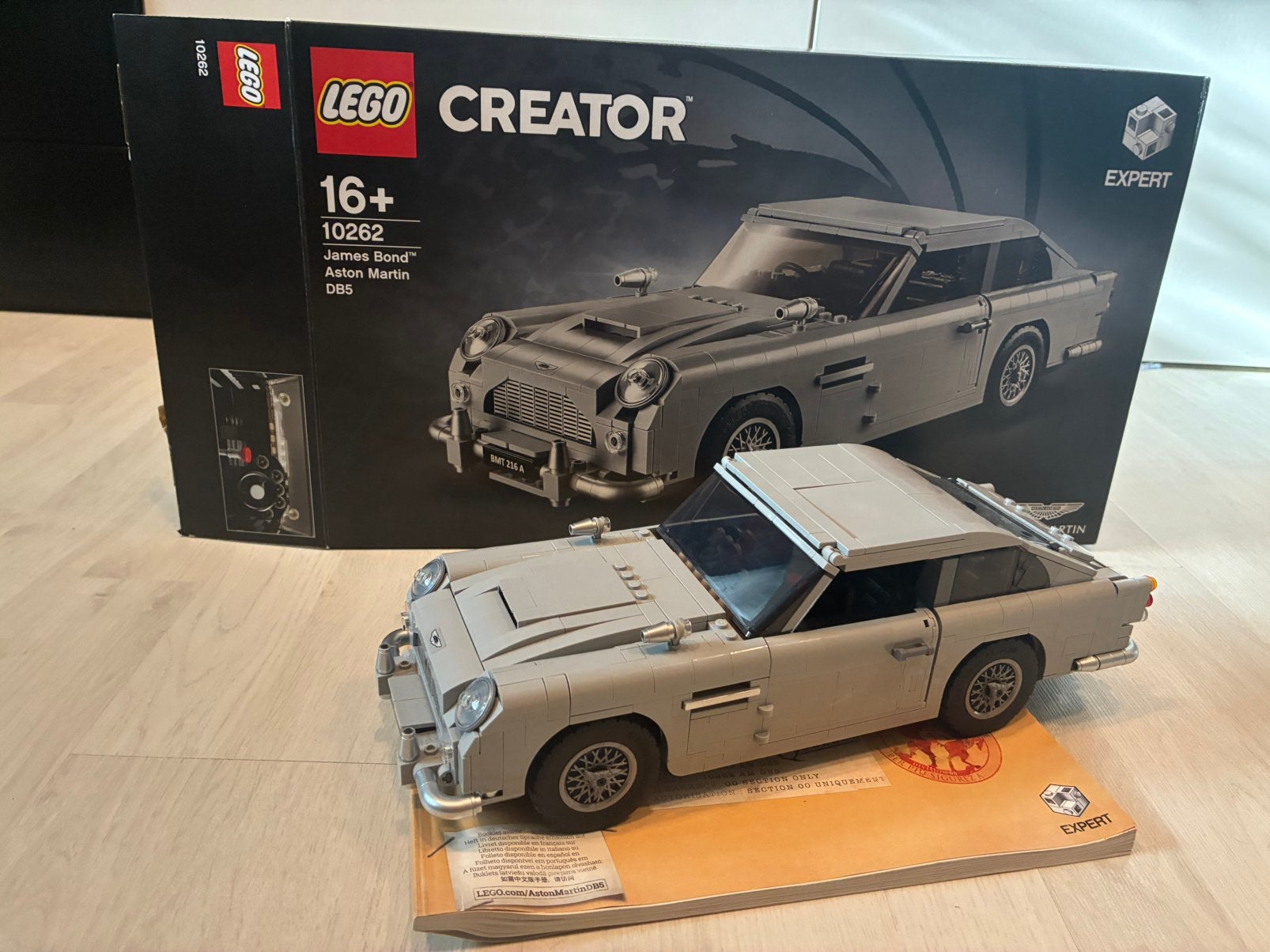 Lego Creator 10262 James Bond Aston Martin DB5, Ophalen, Lego, Zo goed als nieuw, Inclusief instructies