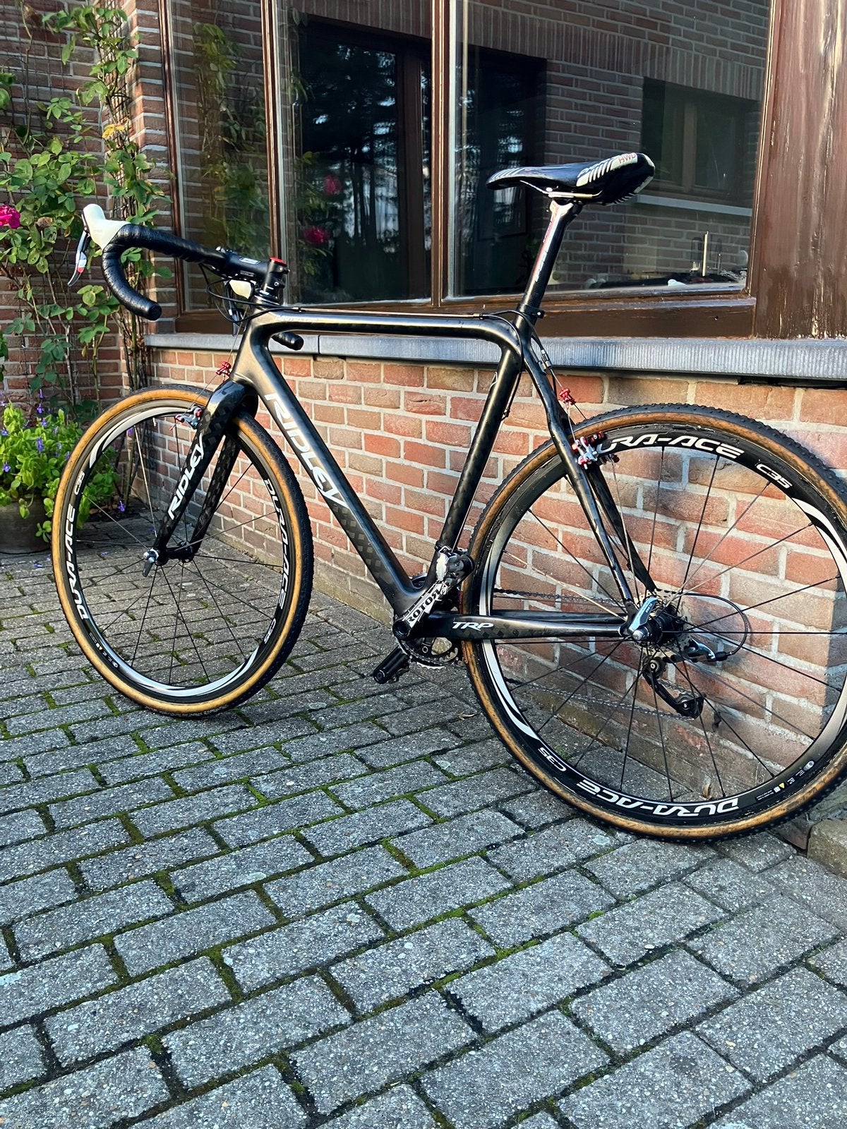 Vélo cross Ridley en carbone en très bon état, Enlèvement, Comme neuf, Carbone