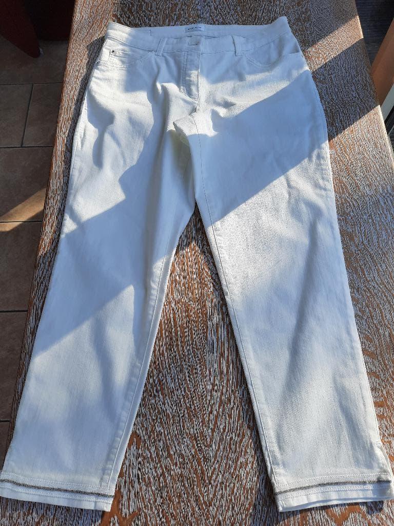 Knappe broek GERRY WEBER - 40, Kleding | Dames, Broeken en Pantalons, Zo goed als nieuw, Maat 38/40 (M), Beige, Lang, Ophalen of Verzenden