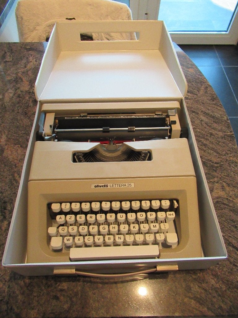 Vintage Olivetti Lettera 25 typemachine, Enlèvement, Comme neuf