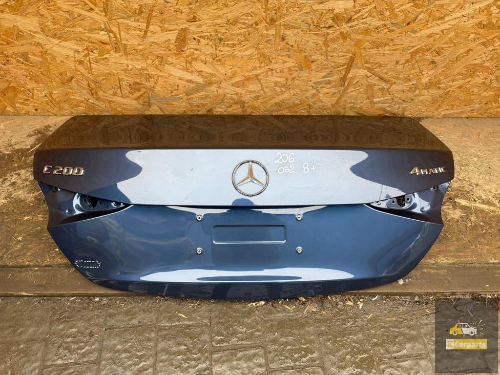 Vue arri re de la berline Mercedes Classe C W206, Mercedes-Benz AG, Mercedes-Benz, Utilisé, Mercedesstrasse 120
70372  Stuttgart, DE