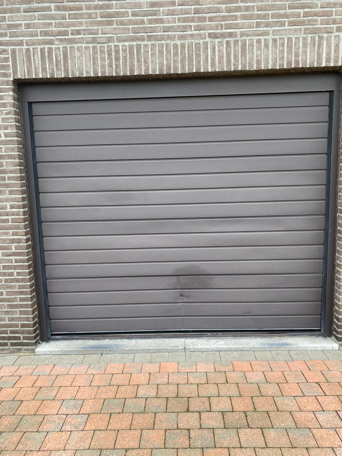 Garagepoort voor onderdelen of stukken, Ophalen