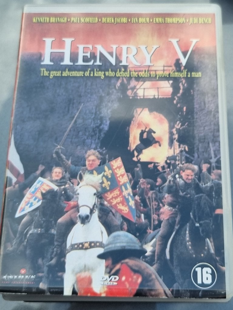 Henry V, Kenneth Branagh, Derek Jacobi, Emma Thompson, Ophalen of Verzenden, Engels, Nederlands