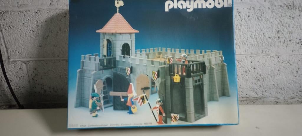 Playmobiel ridderkasteel., Ophalen
