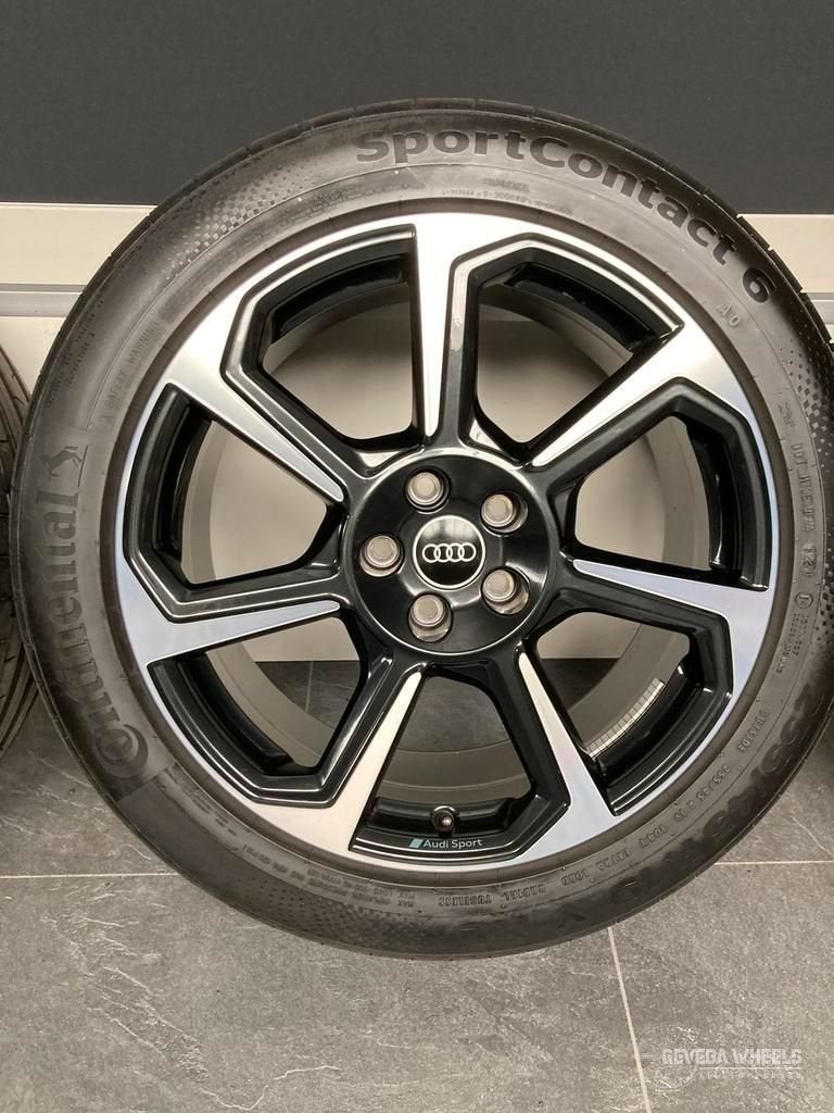 19'' originele Audi Q3 F3 Sportback velgen + banden 5x112, 19 inch, Gebruikt, 255 mm, -