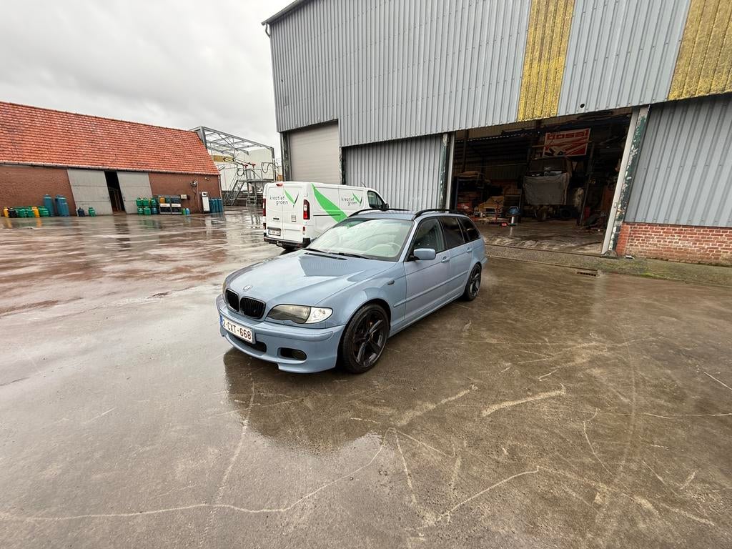 Bmw 318d e46, Autos, Cuir, Argent ou Gris, Achat, Boîte manuelle