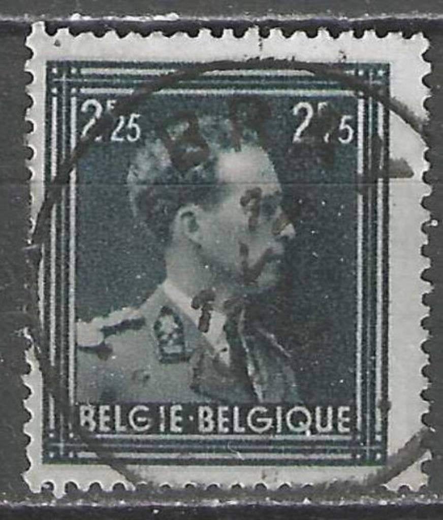Belgique 1943 - Yvert/OBP 644 - Roi Léopold III (ST), Envoi, Affranchi, Oblitéré, Maison royale