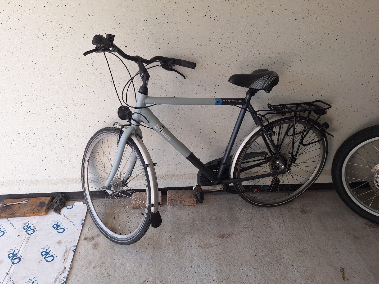 Btwin herenfiets, Fietsen en Brommers, Ophalen, Zo goed als nieuw, Overige merken, Versnellingen