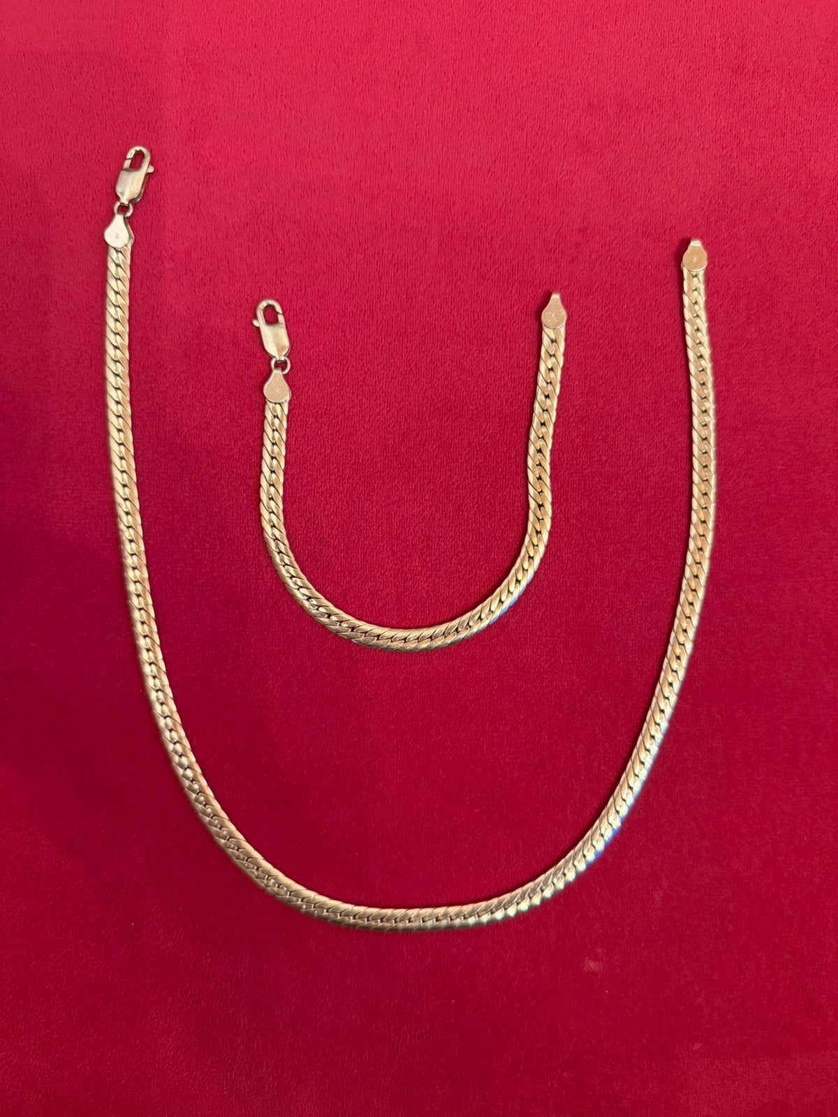 Collier avec gourmette en or 18 carats, Bijoux, Sacs & Beauté, Enlèvement, Comme neuf, Or
