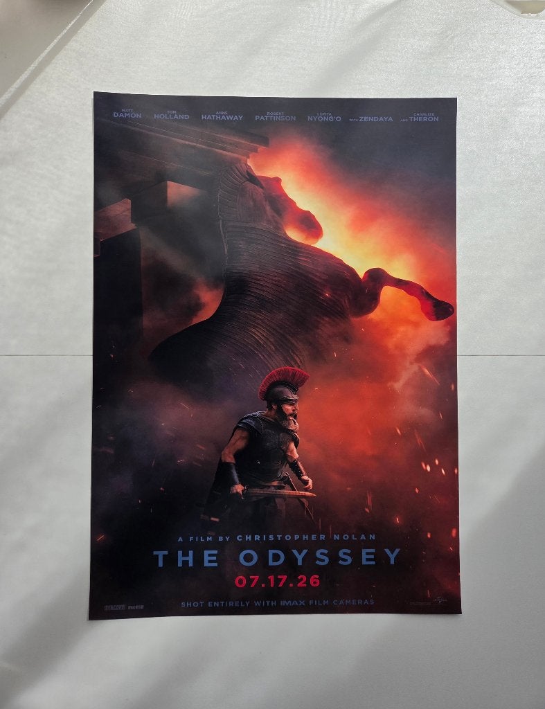 Filmposter / Affiche The Odyssey (2026) – Christopher Nolan, Verzamelen, Verzenden, Poster, VatPoster, Film