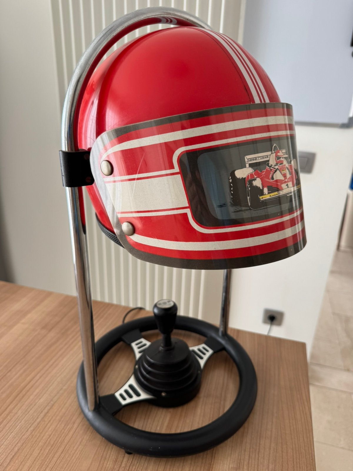 Niki Lauda" bureaulamp jaren 70 (zeldzaam), Ophalen