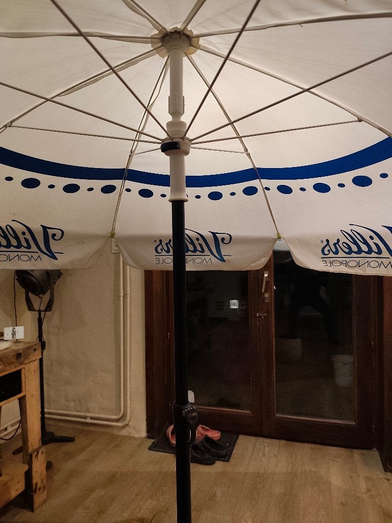Villers Monopoly vintage parasol, Ophalen, Gebruikt, Overige typen
