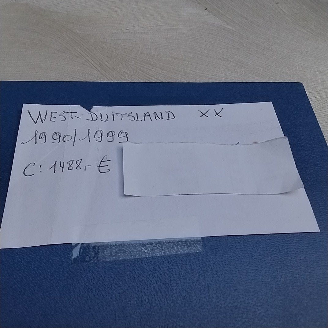ALLEMAGNE DE L'OUEST XX 1990/1999 avec une cote de 1488,00€., Enlèvement ou Envoi