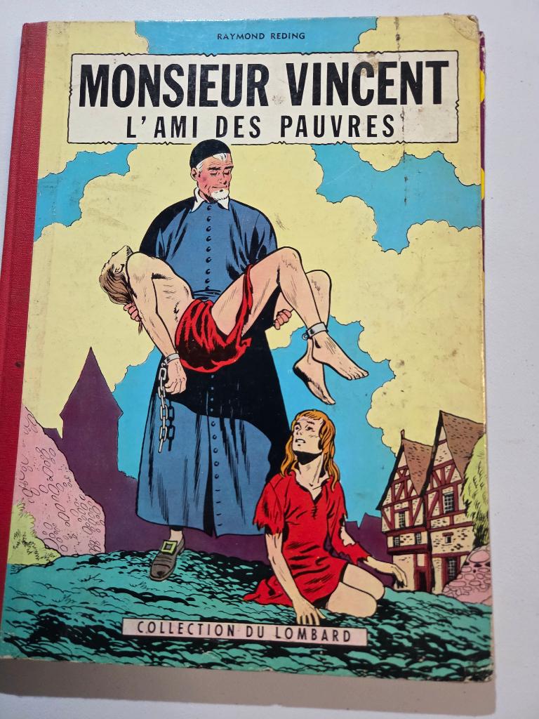 BD: Monsieur Vincent. L’ami des pauvres. Lombard 1957 EO, Eén stripboek, Ophalen of Verzenden, Gelezen