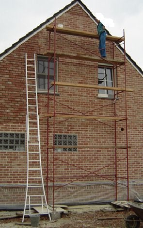 stelling / steiger, Doe-het-zelf en Bouw, Steigers, Gebruikt, Ophalen