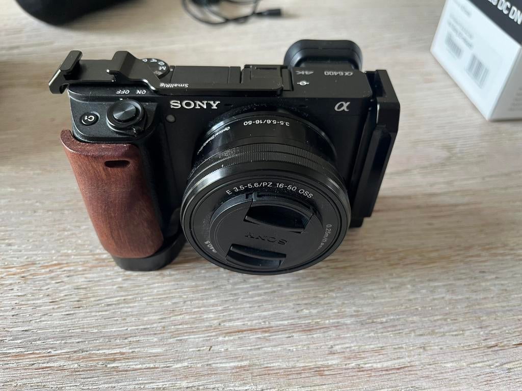 Sony Alpha 6400 bundel, Ophalen, Zo goed als nieuw, Sony