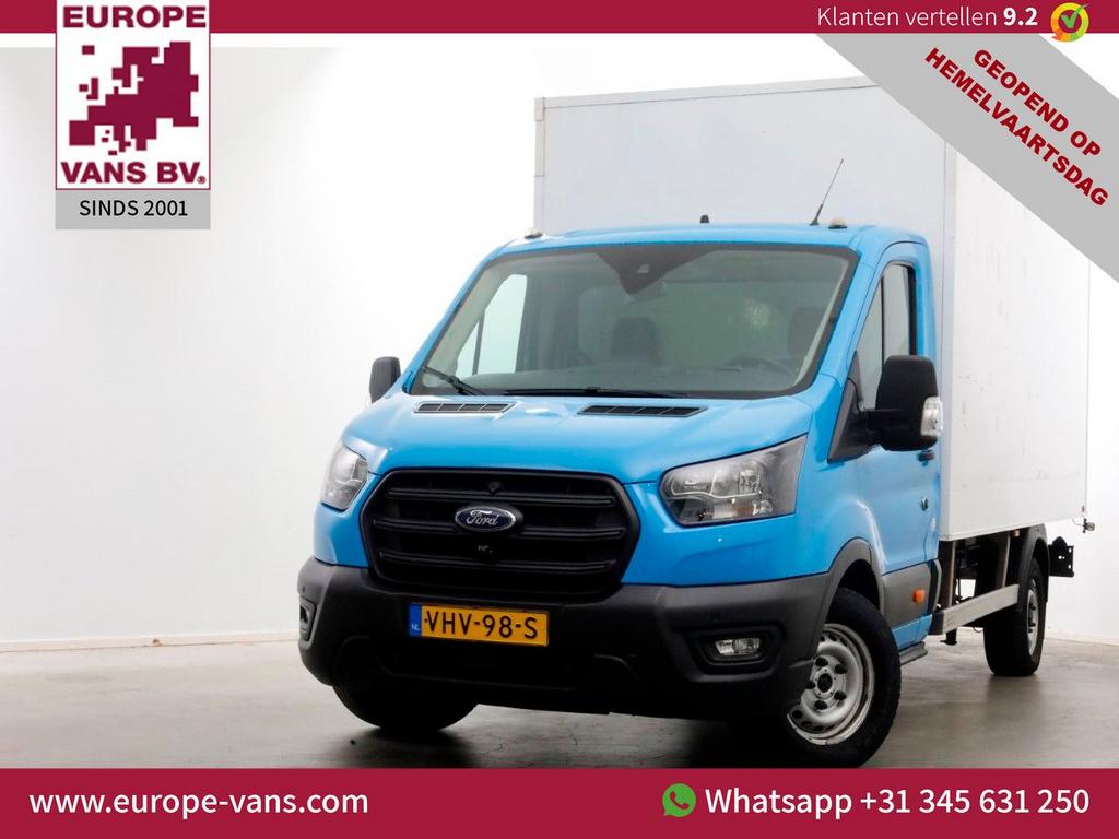 Ford Transit 350 2.0 TDCI 130pk Bakwagen met achterdeuren 2-, Auto's, Ford, Onderhoudsboekje, Te koop, 211 g/km