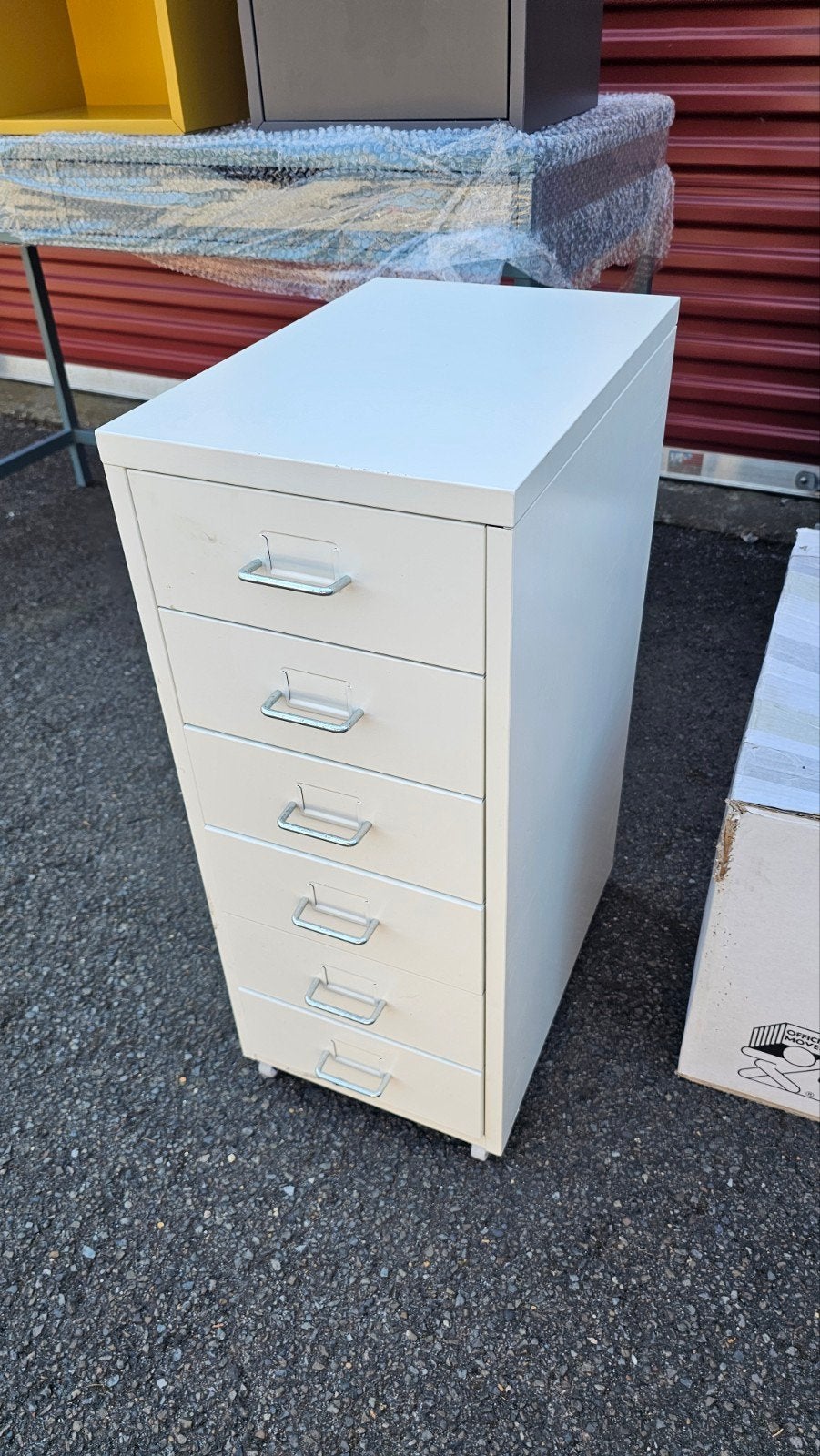 Armoire métallique a tiroir - a enlever 11 ou 12/07, 25 à 50 cm, 5 tiroirs ou plus, Moins de 100 cm, Enlèvement