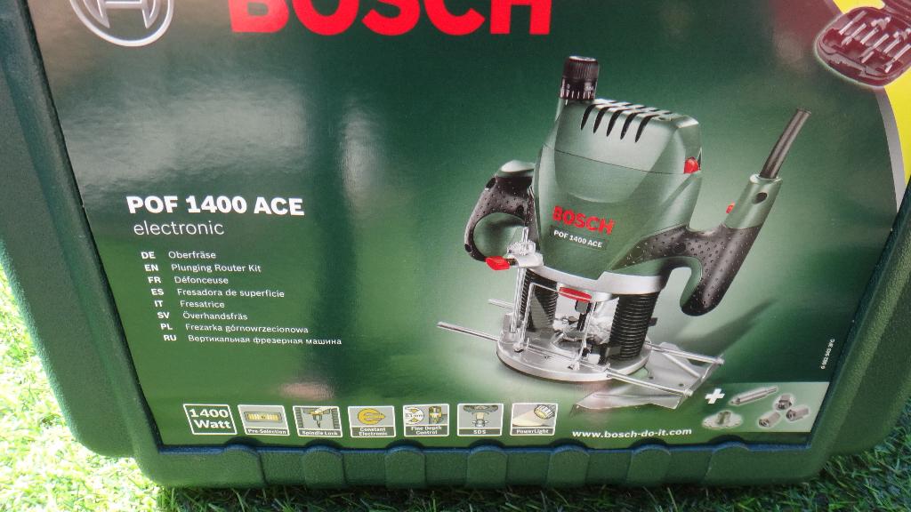 Bosch bovenfrees + acc., Ophalen, Nieuw, Bovenfrees, Bosch groen