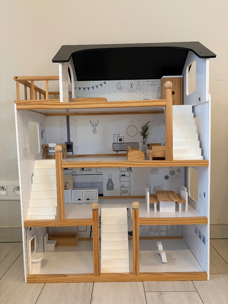 Poppenhuis, Ophalen, Gebruikt, Poppenhuis