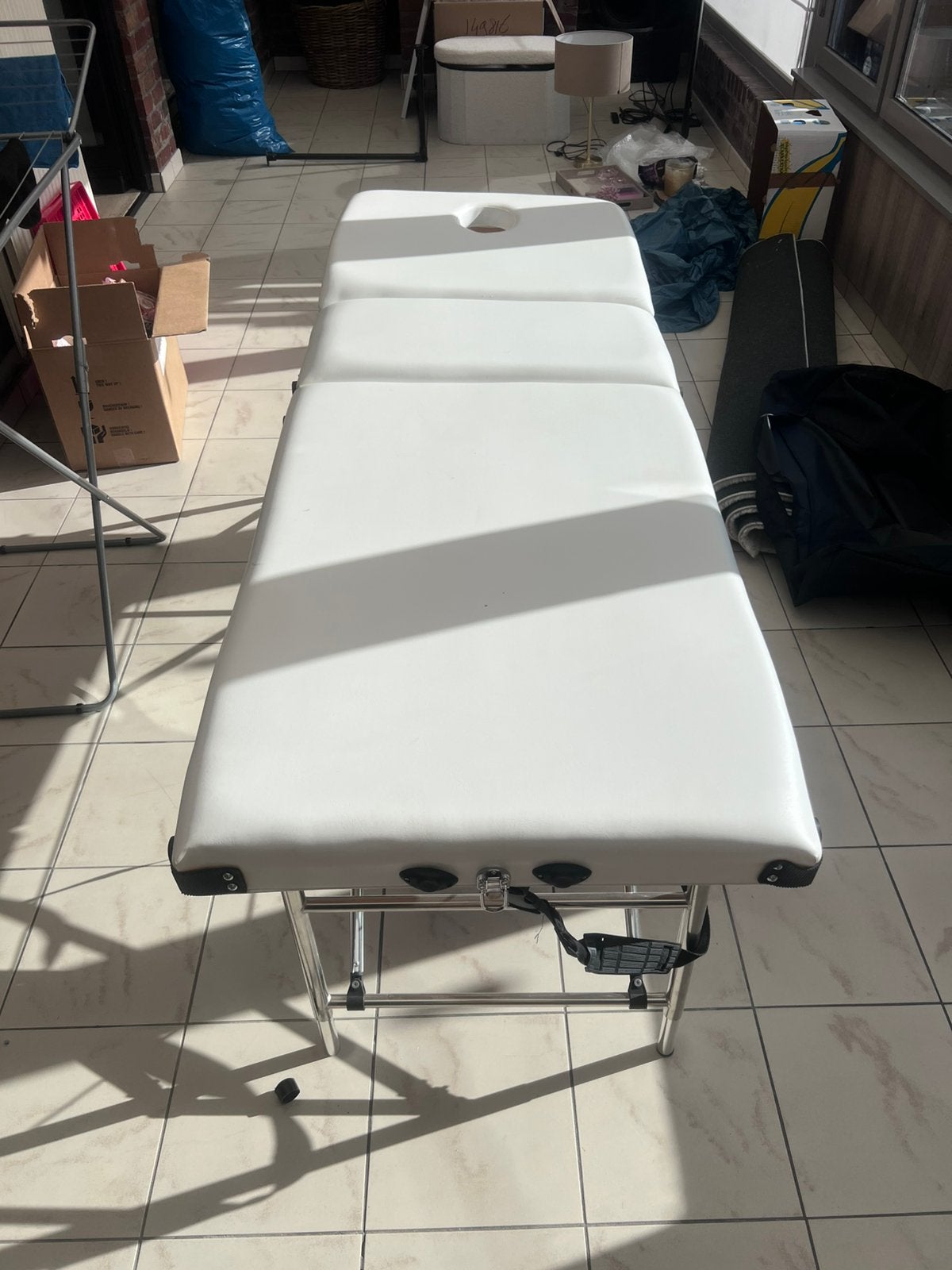 Mobiele massagetafel, Ophalen, Gebruikt, Massagetafel