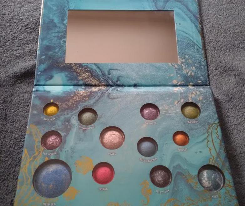 Palette d'ombres à paupières FAB Factory Underwater NEUVE, Bijoux, Sacs & Beauté, Neuf, Maquillage, Enlèvement ou Envoi, Autres couleurs
