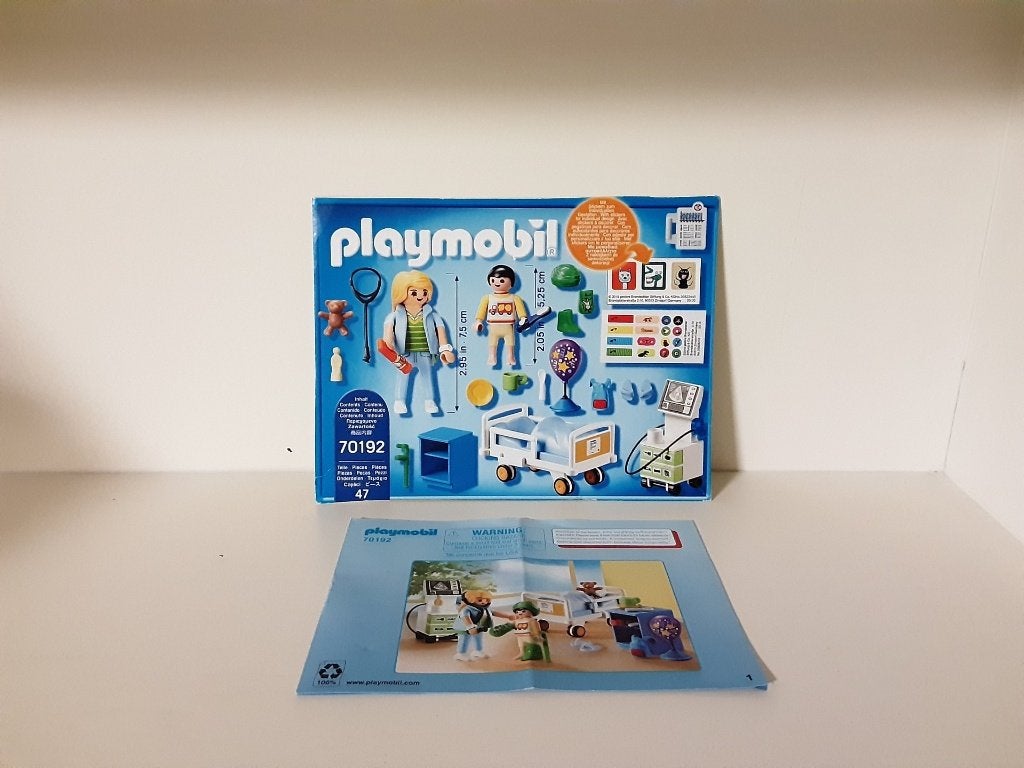 Chambre d'hôpital Playmobil avec infirmière, Enfants & Bébés, Jouets | Playmobil, Comme neuf, Kit complet, Enlèvement ou Envoi