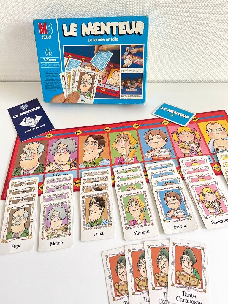 Jeu de société Le Menteur - 1980, MB, MB, Enlèvement ou Envoi, Utilisé