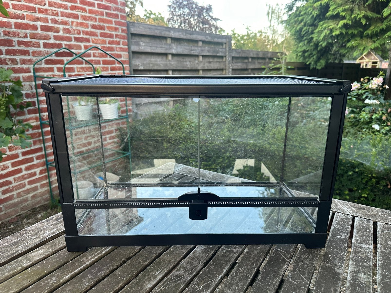 Terrarium, Ophalen, Zo goed als nieuw