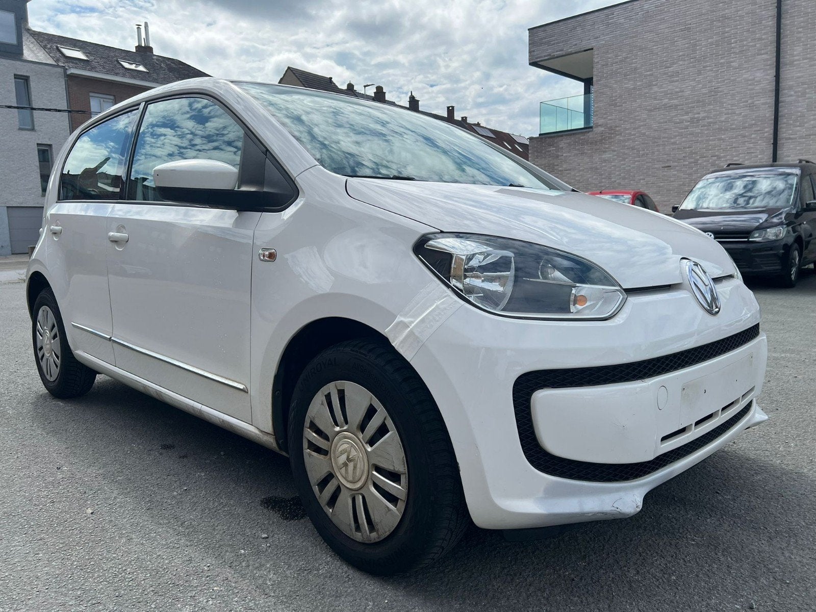 VOLKSWAGEN UP 1.0I, Voorwielaandrijving, Euro 5, Stof, Wit