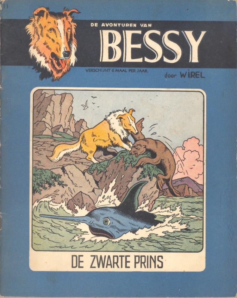 Verzameling strips Bessy - ongekleurde reeks tot nr 68., Boeken, Stripverhalen, Meerdere stripboeken, Ophalen of Verzenden, Gelezen