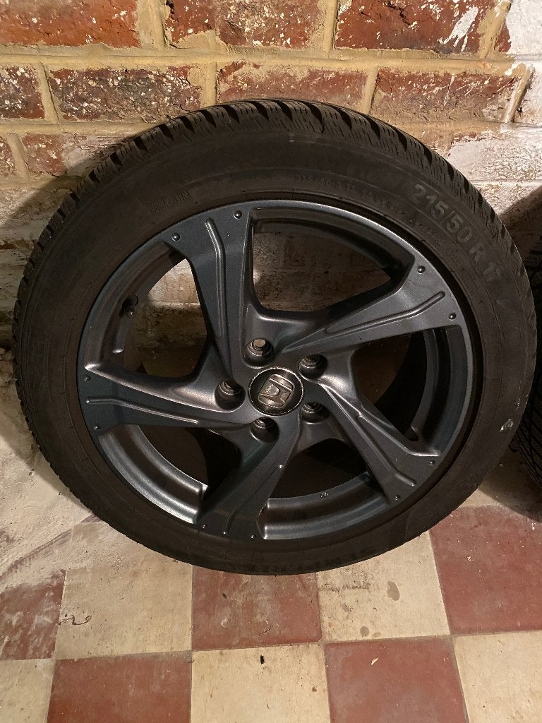 Jantes  Speedline HONDA de 17 pce pneus hiver 215/50 R17 95V, Autos : Pièces & Accessoires, Pneus et Jantes, Véhicule de tourisme