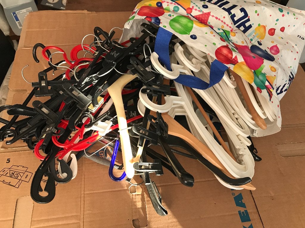 Kleerhangers (Hele zak)       µl, Ophalen of Verzenden, Hout