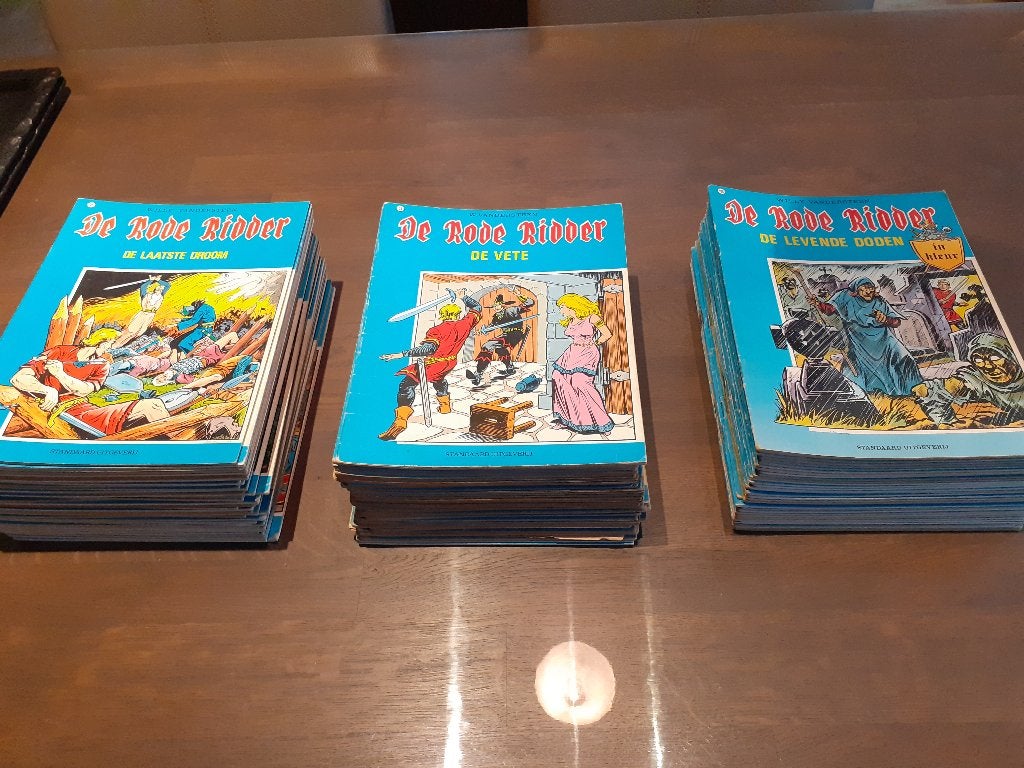104 strips van de rode ridder, Boeken, Ophalen of Verzenden