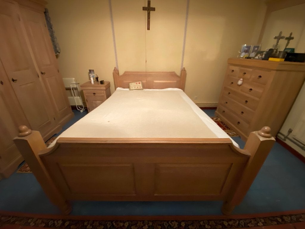 Slaapkamer - Italiaanse stijl, Ophalen, Italiaanse stijl, Tweepersoons, 140 cm