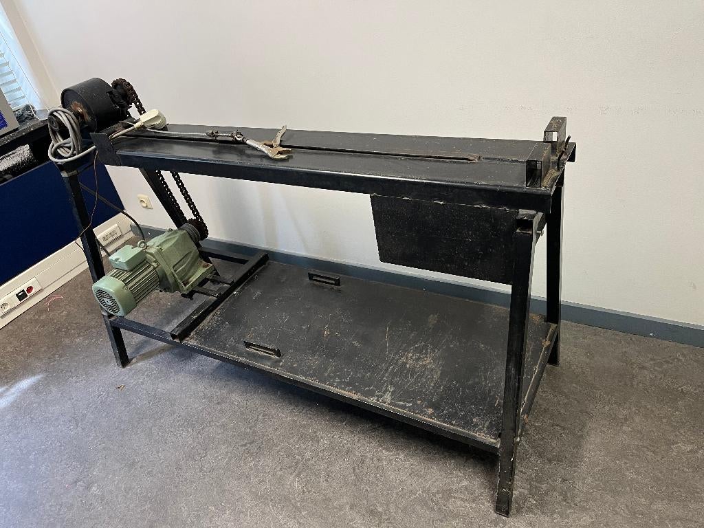 Trekbank / trektafel voor edelsmeden / goudsmeden, Ophalen, Gebruikt