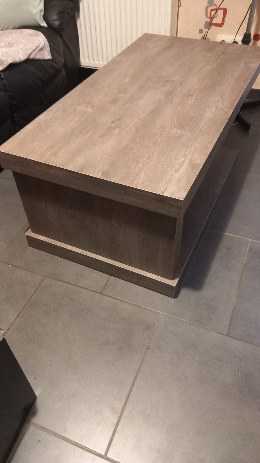 Table de salon, Enlèvement