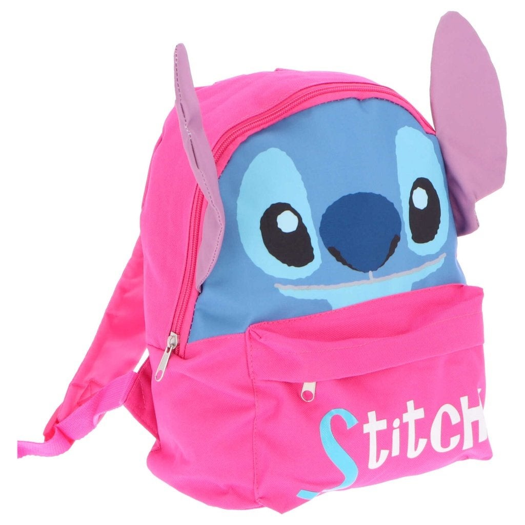 Stitch Rugzak Roze - 30 cm - Disney Rugtas / Schooltas, Bijoux, Sacs & Beauté, Sacs | Sacs à dos, Enlèvement ou Envoi, Neuf, Disney ou Dora