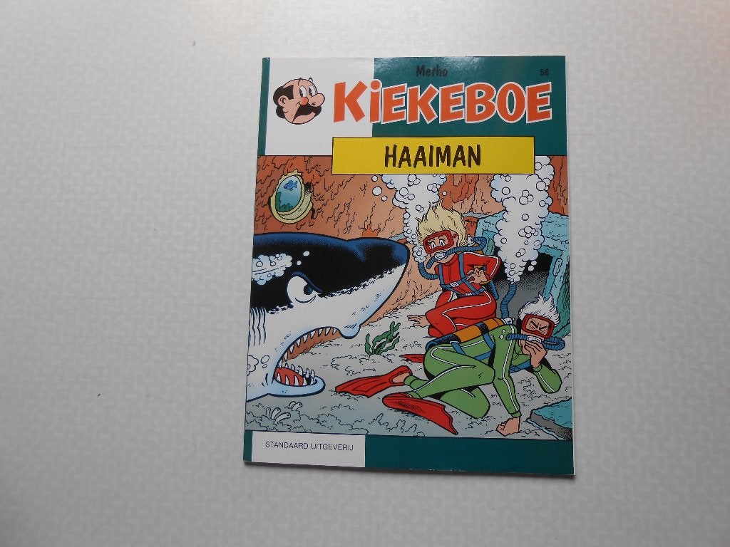 kiekeboe 58 Haaiman 1993 1 ste druk., Boeken, Stripverhalen, Eén stripboek, Merho, Nieuw, Ophalen of Verzenden