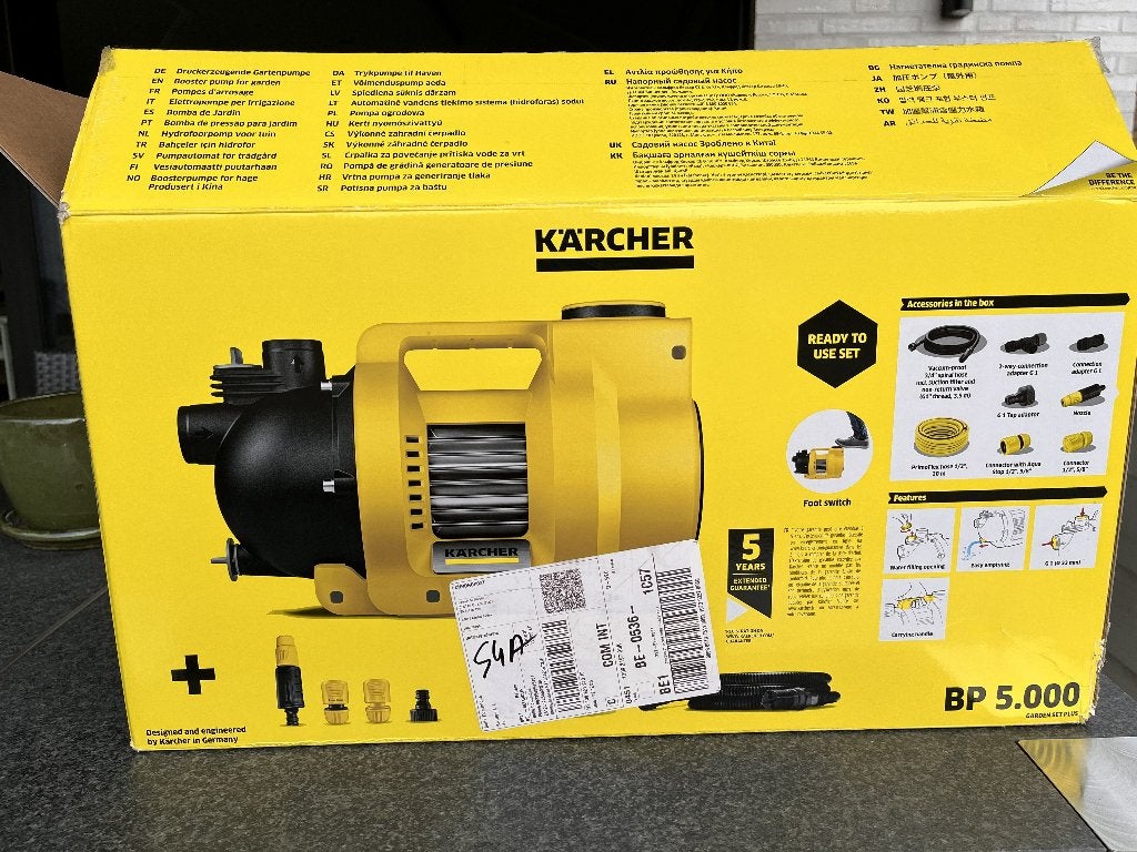waterpomp karcher, Ophalen, Nieuw, Elektrisch, Regentonpomp