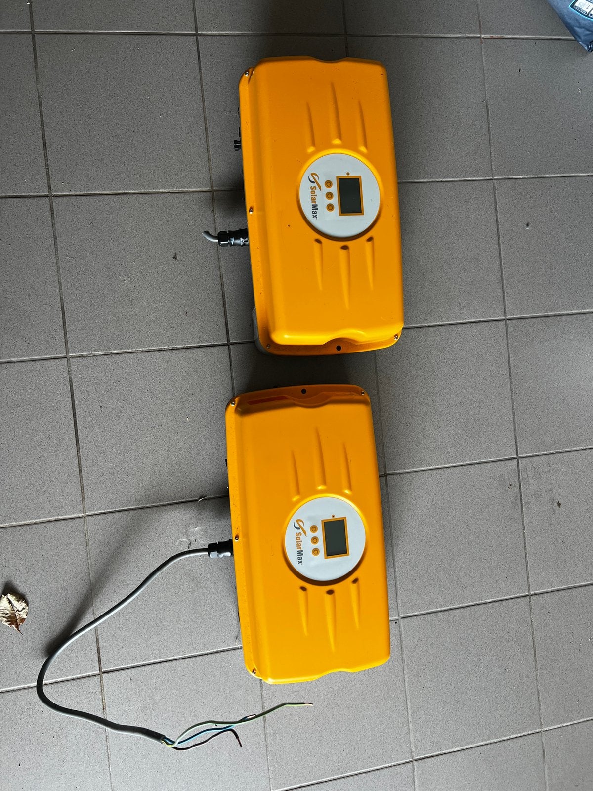 Omvormer zonnepanelen, Enlèvement, Utilisé