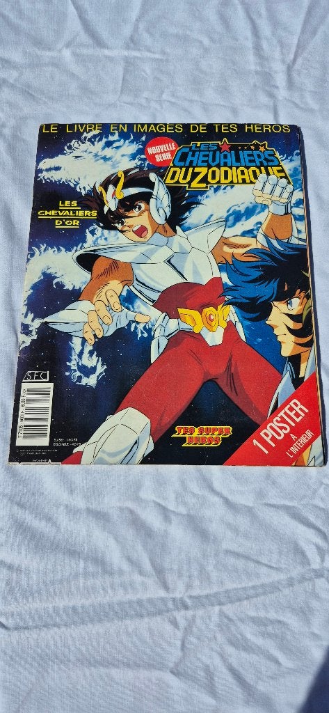 les chevaliers du zodiaque album complet avec poster 1986, Enlèvement ou Envoi, Comme neuf, Comics, MasamiKurumada/Shueisha/Toei
