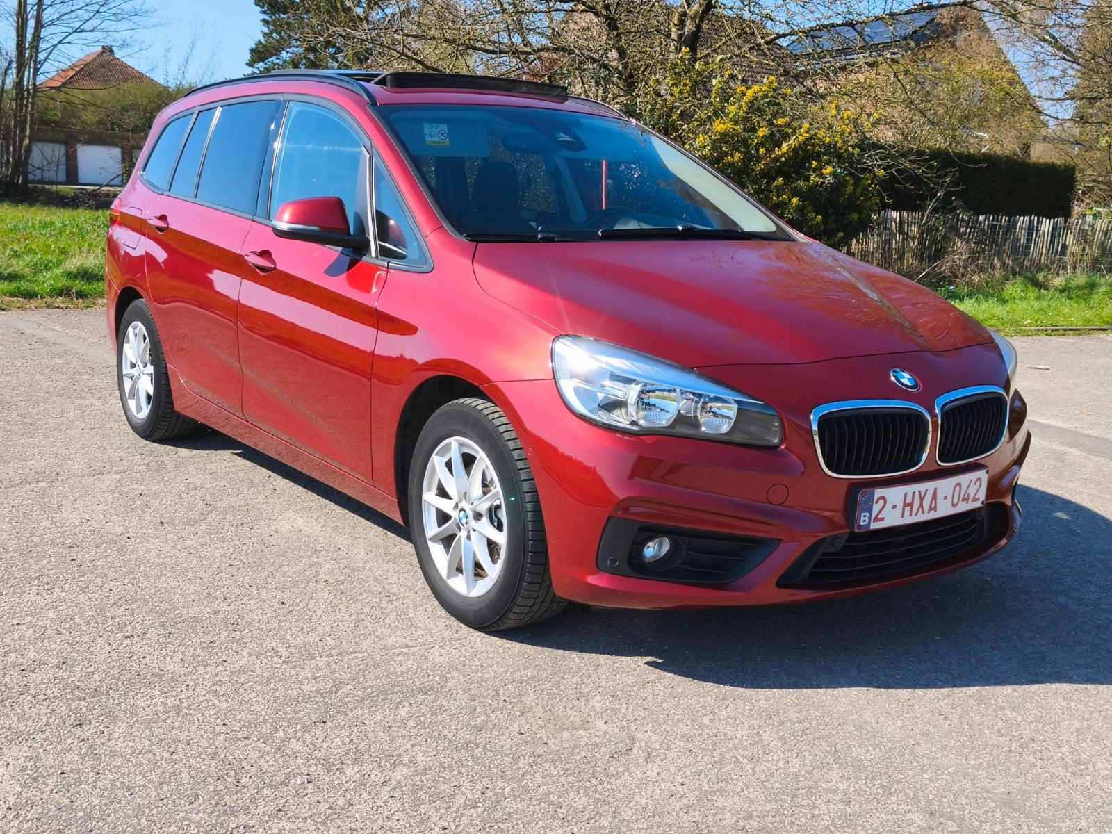 bmw 216d gran tourer 12/2017 !! Euro 6b !!, Autos, Commande vocale, Euro 6, Boîte manuelle, Noir