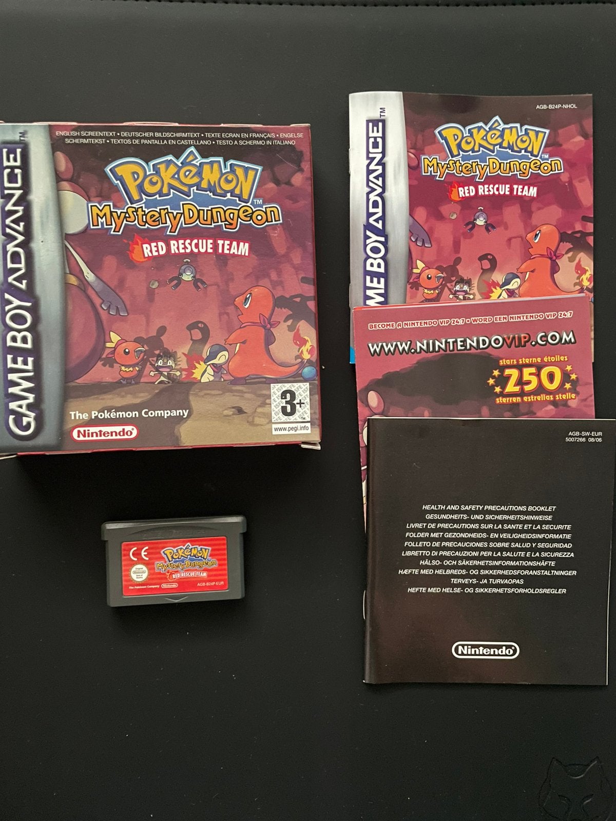 Pokémon Mystery Dungeon Red Rescue Team GBA Compleet/CIB, Games en Spelcomputers, Games | Nintendo Game Boy, Avontuur en Actie