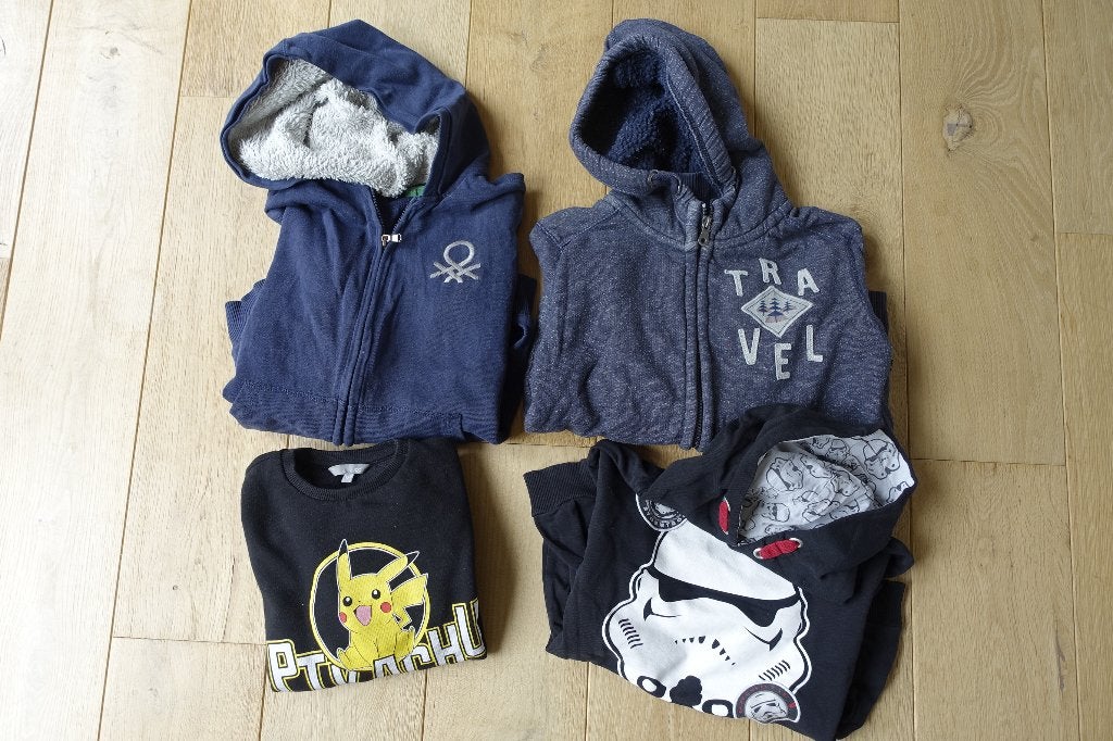 Gros lot vêtements + 60 pièces, Enfants & Bébés, Enlèvement, Utilisé, Taille 134