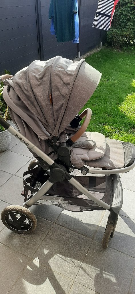 Pack Trio MAXI COSI poussette + coque + nacelle, Enfants & Bébés, Enlèvement, Utilisé, Poussette, Maxi-Cosi