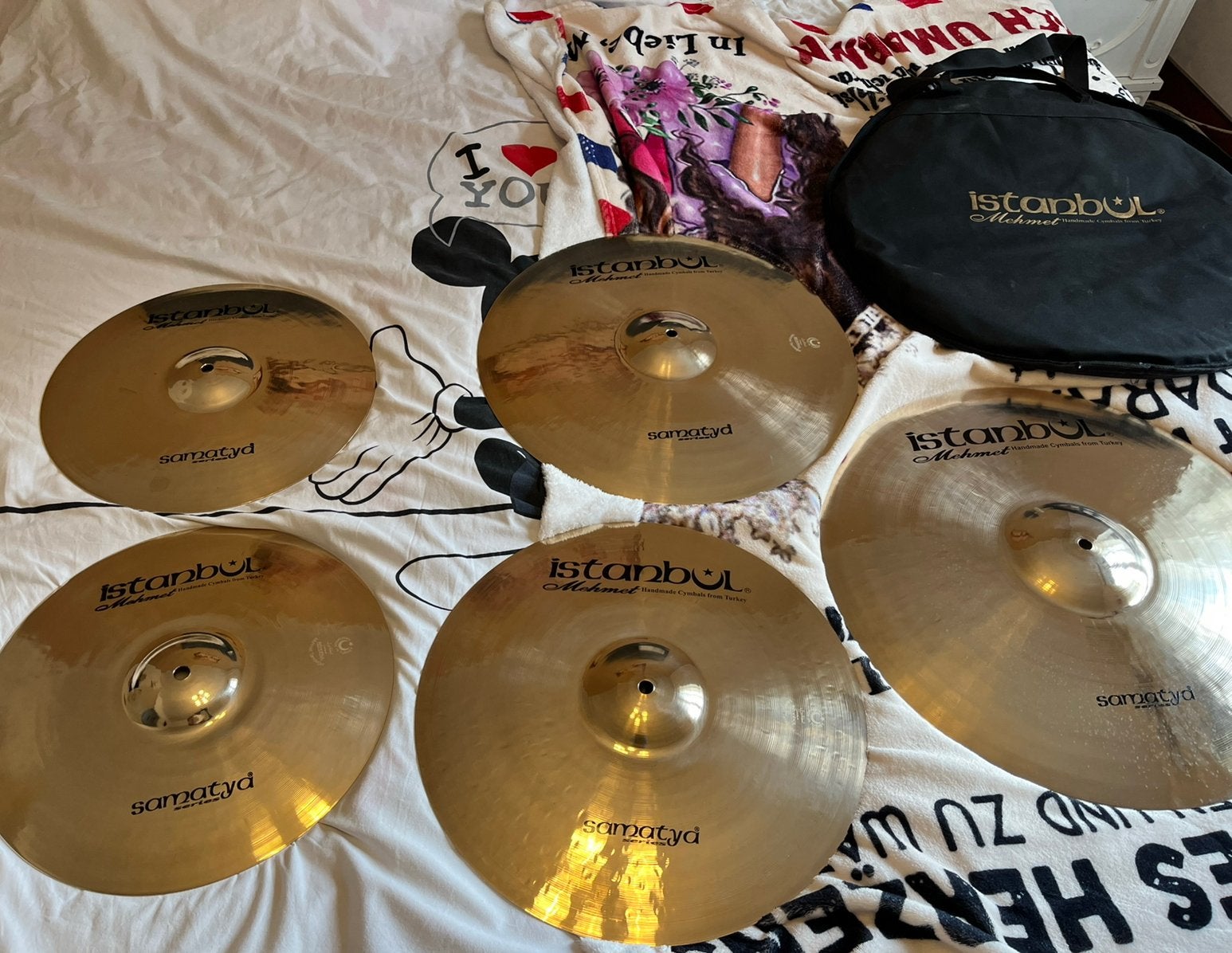 Cymbale Istanbul Samatya xl pack, Ophalen of Verzenden, Zo goed als nieuw